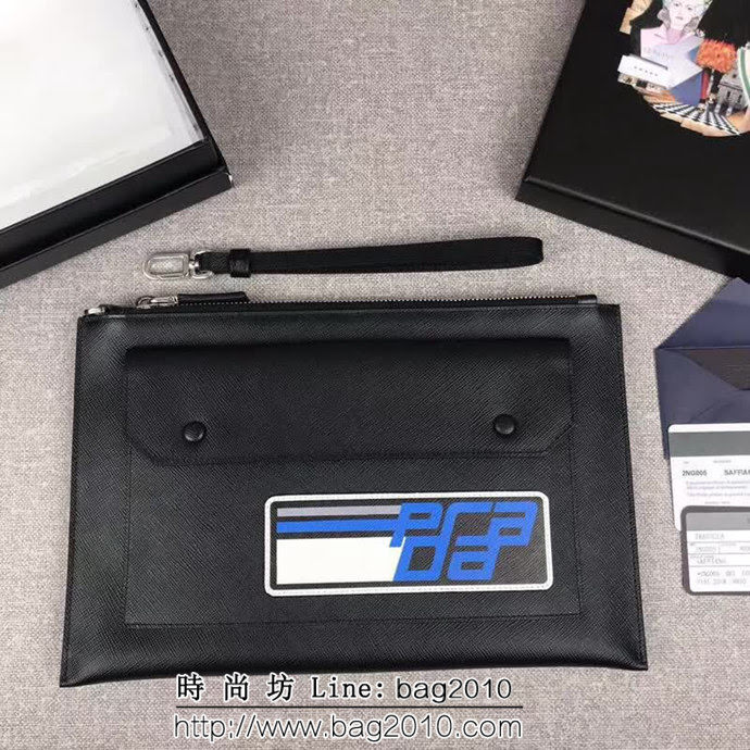 PRADA普拉達 官網同步 限量版 最新摩登態度系列 十字紋牛皮手包 2NG005 DD1433